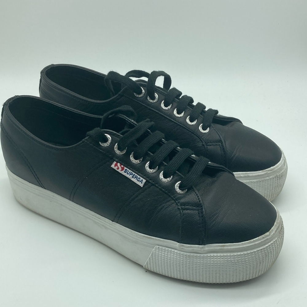 Superga platform women size 9